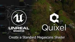 [FREE] Unreal Engine 4 - Create a Standard Megascans Shader
