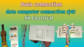 How to Connect RJ45 Cable for Internet | Step-by-Step I NH Electrical 