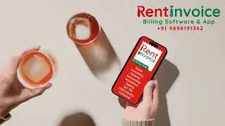 Real Estate and Property Rentals Billing Software & mobile using rent invoice app #rentinvoice