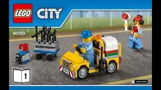 LEGO City Airport 60103 Airport Air Show Instructions DIY Book 1