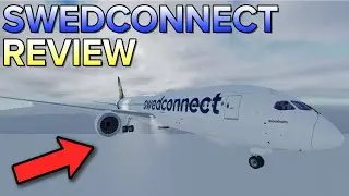 Swedconnect Flight Review - One of the most underrated roblox airlines? - Roblox Airline Review