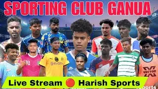 Vijay 11 🆚 Nikhil FC || Sporting Club Ganua || #Livestream #Harishsports