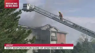 Authorities respond to apartment fire in Ankeny