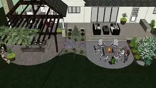 Landscape Design Video - 3D Rendering Bergen County Design and Build