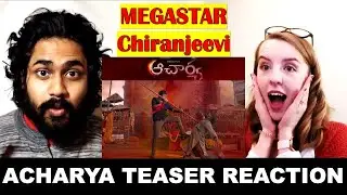 MEGASTAR CHIRANJEEVI IN ACHARYA | TEASER Reaction & Review | O! Reactions