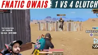 Fnatic Owais 1vs4 clutch against Brawlers | IM.INSANEYT