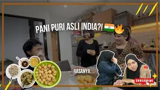 Cobain Pani Puri / Golgappa Asli India❗️🇮🇳 Dibawain Langsung @AnaMalhotraVlogs  Rasanya… 😱🔥