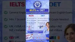 IELTS VS OET #ielts#oet#abroad#shortsfeed#shortvideo#shorts#shortsviral#nursingshorts#nurseryrhymes