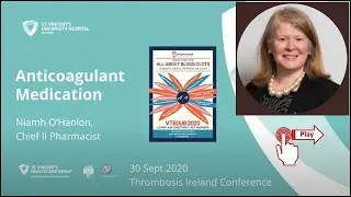 Webinar -Anticoagulation Medication with Niamh O’Hanlon