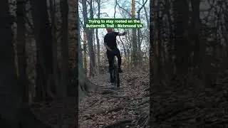 Anyone want to join me on the trails? I could use another wheel! #unicycling #rva #mtb