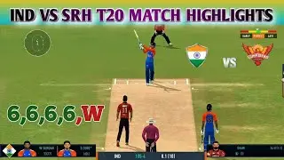 IND vs SRH T20 Match Highlights | चौके-छक्कों की बरसात 💥 IND vs SRH T20 | बल्लेबाज़ी का महाकुंभ 💣