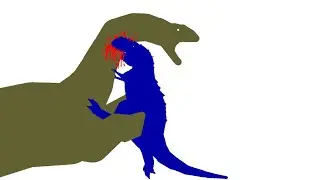 V Rex vs Camarasaurus ( tried my best to make it look pivot )