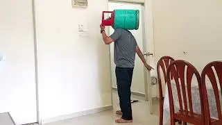ANGKAT TONG GAS PUN HENSEM . HMM
