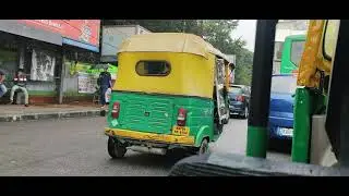 Electronic city to Madiwala in Autoriskhaw | Free RaW footage | Bangalore traffic