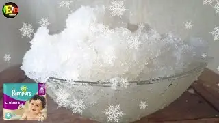 Instant Snow 🥶Using Diaper