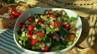 American vegetable salad| healthy and weight loss salad recipe!