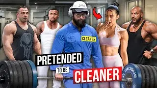 Bodybuilder SHOCKED by Cleaner's Gains at the Gym! Workout Shenanigans 😲 Anatoly GYM PRANK
