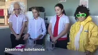 Lisheenkyle 6th class Dissolving substances group 1