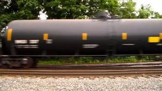 Eastbound ethanol or crude oil with NS 1050 as the leader & A SUPER LOUD K5LLA SHOW!!!