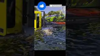 Shinchan🤣 Saw Lamborgini🔥 Truck In Road 😱 #godcharanyt #gta5hindi #gta5shorts #shinchan