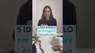 5 IDEE REGALO PER L'ANNIVERSARIO💝