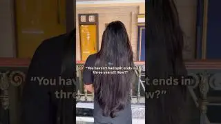 How to prevent split ends #shorts