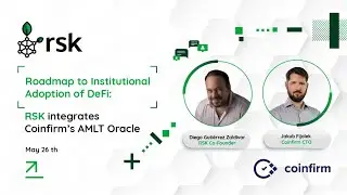 Roadmap to Institutional Adoption of DeFi: RSK integrates Coinfirm's AMLT Oracle