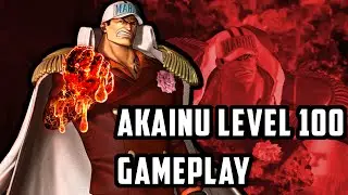 One Piece Pirate Warriors 3 - Akainu LEVEL 100 - GAMEPLAY