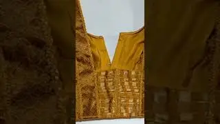 very beautiful blouse patchwork blouse design #sonalisfashiontips #blousedesigns #blouse