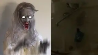 How to fix floating ghost girl
