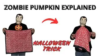 ZOMBIE PUMPKIN EXPLAINED | HALLOWEEN TRICK 🎃🪄 #magic #tricks #foryou #tutorial #magician #halloween