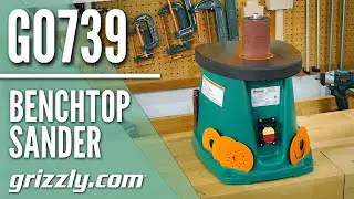 Grizzly Benchtop 1/2 HP Oscillating Spindle Sander G0739