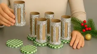 😍 ЛЕГЕНДАРНАЯ идея своими руками из крышек от банок и рулонов туалетной бумаги!
