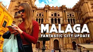 Malaga City Spain Fantastic City for the Holidays Update December 2022 Costa del Sol | Andaluc&iacute;a 4K