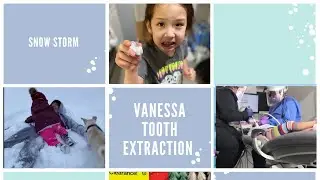 Last snow storm of 2020, Vanessa&rsquo;s tooth extraction, target 70% clearance find