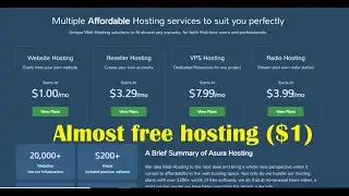 The best and cheapest hosting company ever $1 hosting