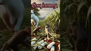 cow journey 🐄#aivideo #shoets #shortemotionalstory #shorts
