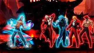 Kof Mugen Adawn VS Rugal Team!