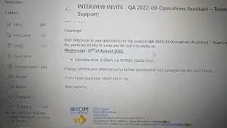 FDM & IOM interview questions| Job offer