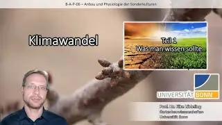 Klimawandel Teil 1 - Was man wissen sollte