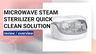 Microwave Steam Sterilizer Review: Efficient & Natural Cleaning Solution!