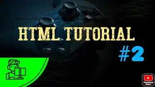 Html tutorial #2 create a heading center position and paragraph