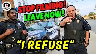 ID Refusal Cops FAIL to stop First Amendment Auditor | ID Refusal Live