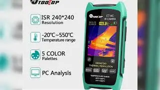 #TOOLTOP ET14C 2.8inch Thermal Imager ISR240x240 25Hz Home Thermal imaging Camera Thermography with