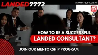 LANDED7772 -  Be Part Of Our Team Now! | Singapore Landed Property Consultants