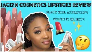 JACLYN COSMETICS LIPSTICKS HONEST REVIEW | MAYA&rsquo;S MAKEUP #jaclynhill #jaclynhillcosmetics