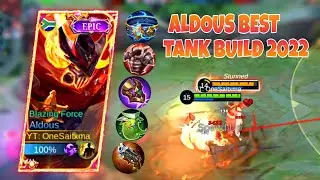 ALDOUS OFFLANE TANK BUILD WITH INSANE DAMAGE🔥 | ALDOUS BEST BUILD 2022