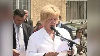 Protesta n&euml; Gra&ccedil;anic&euml; kund&euml;r vendimit t&euml; ART-s&euml; p&euml;r antenat e telefonis&euml; serbe-(26 Prill 2010)