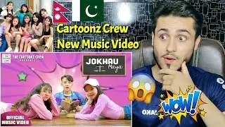 Pakistani React Cartoonz Crew New Dance Music Video Jokhau Maya | Rk ReActions