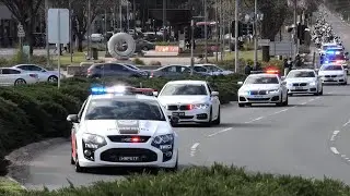 Police Ride for Remembrance in Canberra - 17 Sept 2022